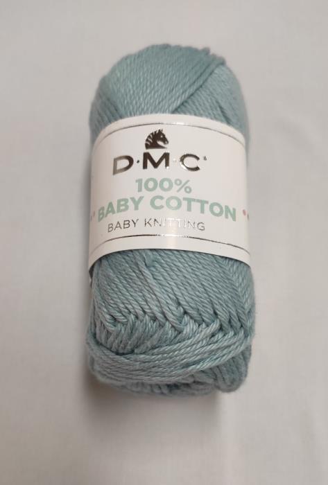 Cotone per maglieria Baby Cotton DMC col. 767 azzurro