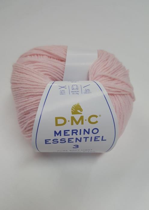 Lana Merino Essentiel n. 3 colore rosa baby colore 981