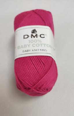 Cotone per maglieria Baby Cotton DMC col. 755 fucsia