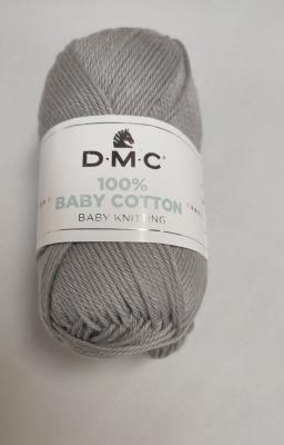 Cotone per maglieria Baby Cotton DMC col. 759 colore grigio