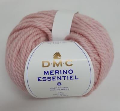 Lana Merino Essential n. 8 da 100 gr rosa antico n.855 DMC